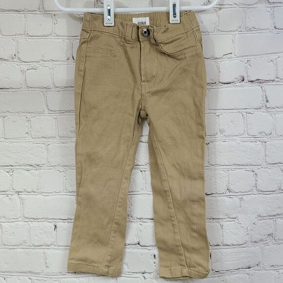 Hudson Jeans Kids Tan Khaki Skinny Jegging Casual Pant Toddler Girl 3T Stretch - Picture 8 of 8